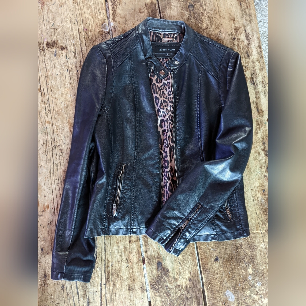 Leather jacket